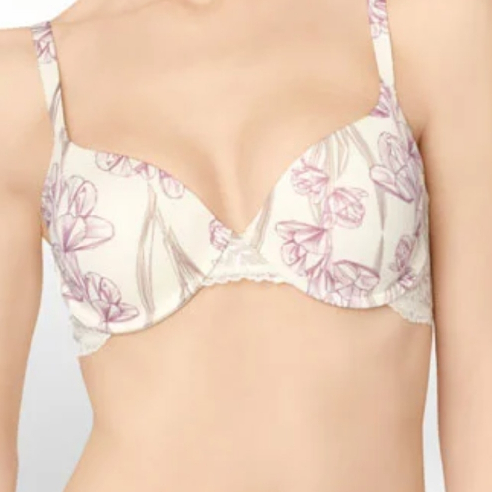 Calvin Klein customized lift sexy t-shirt bra